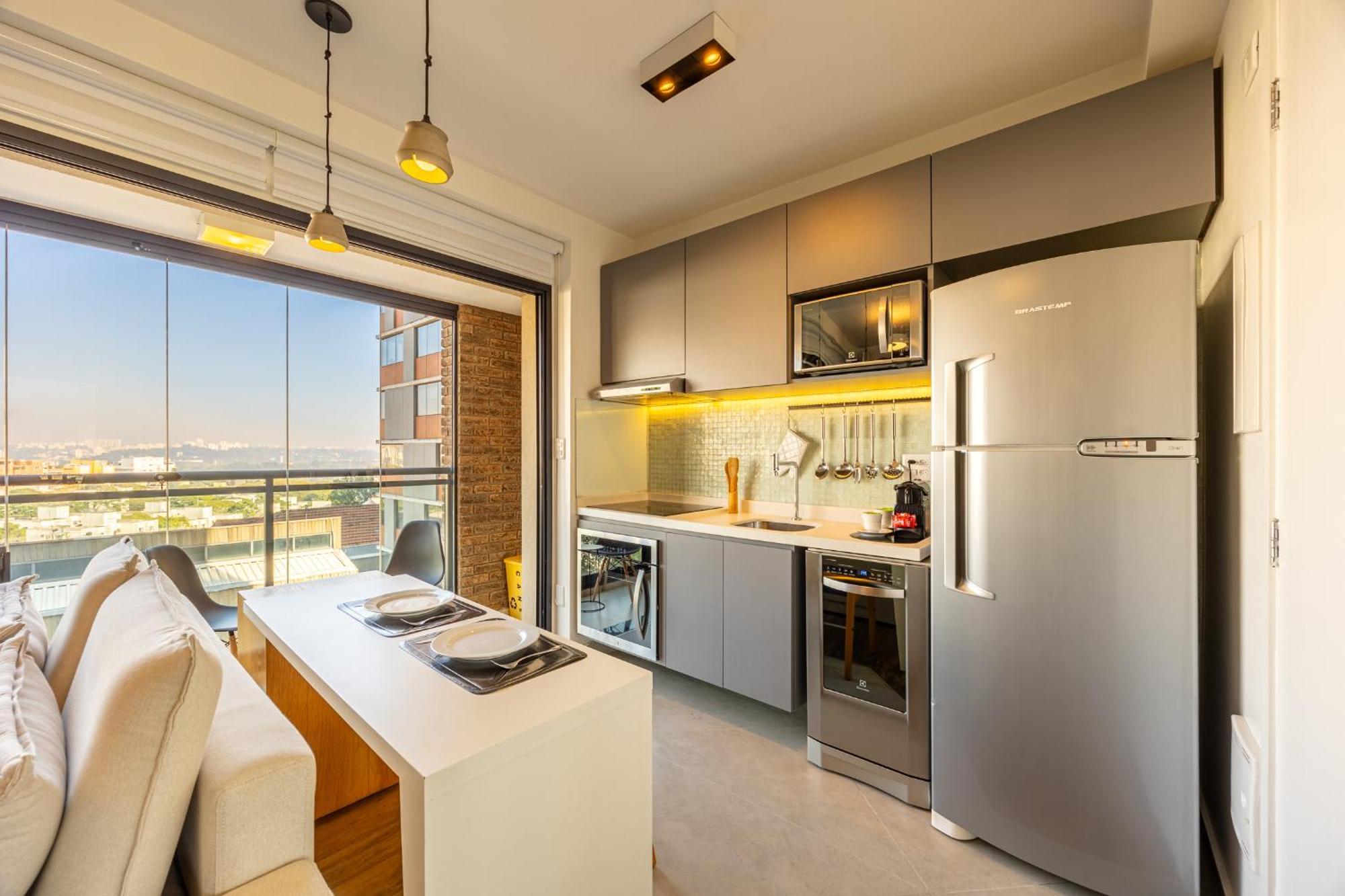 Apartamento Easy Star - Belo 1 Dorm. C/vaga Na Madalena - Kg03i *